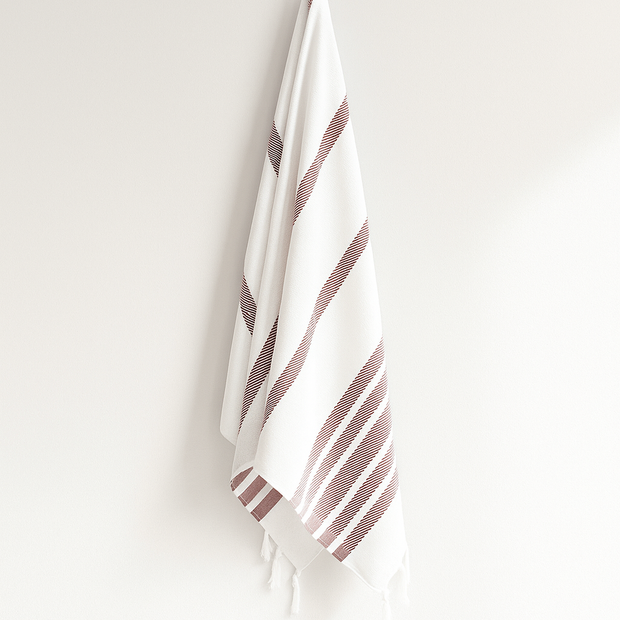 100% Cotton | Super-Soft Turkish Bath and Beach Towel