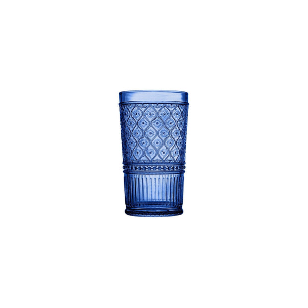 Claro Blue Highball, Set of 4