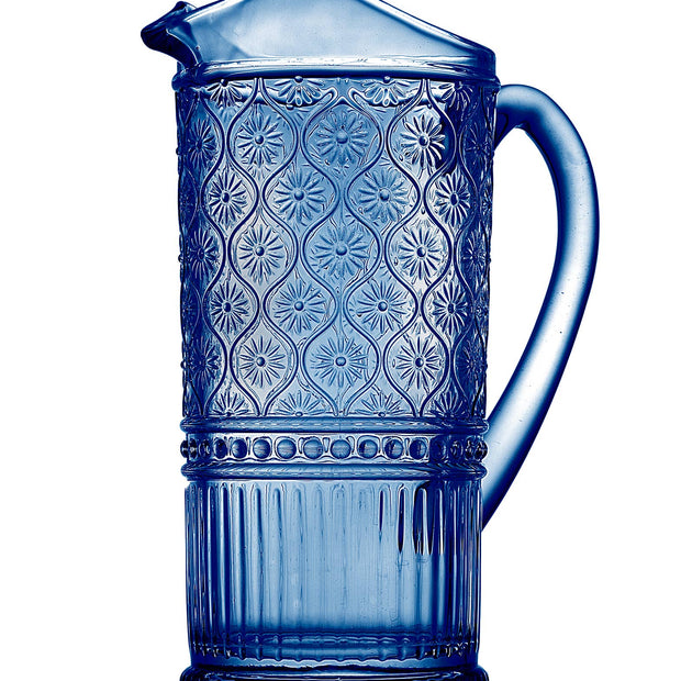 Blue Claro Pitcher