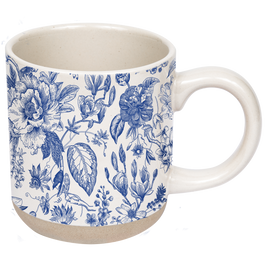 Blue Delft Stoneware Coffee Mug - Home Decor & Gifts by Sweet Water Decor