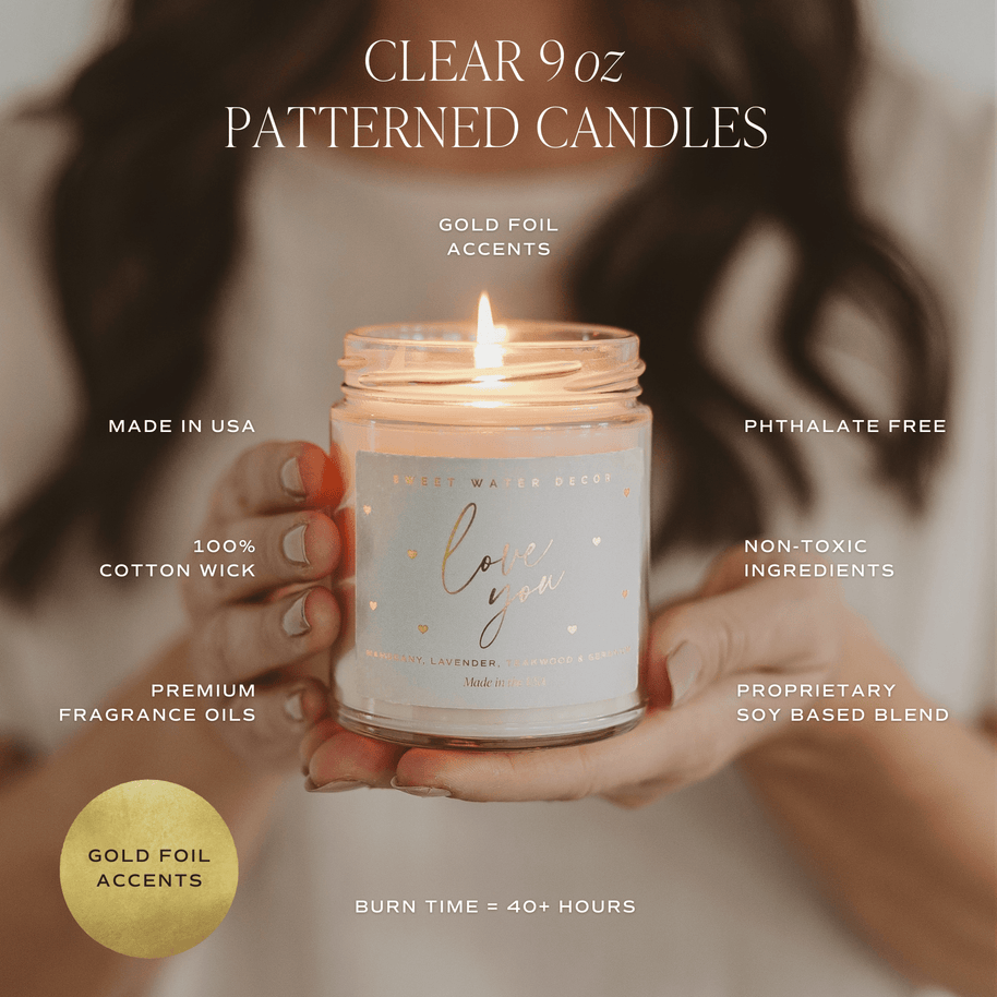 *NEW* Something Blue 9 oz Soy Candle - Engagement Gifts