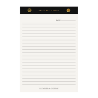 Gold Rivet Basic Notepad - Stationery & Gifts