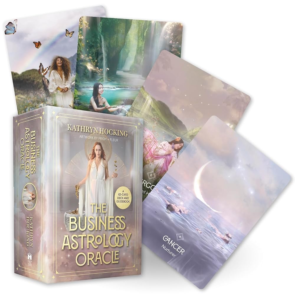 The Business Astrology Oracle: A 62-Card Deck and Guidebook by Alchemy & Artifact