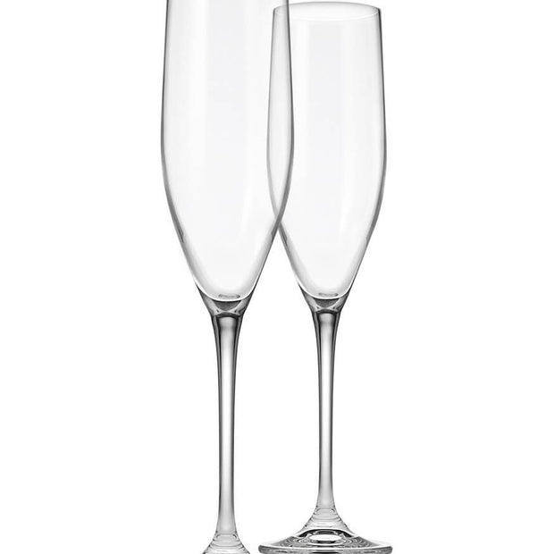 Luxe 8oz Pair of Flutes
