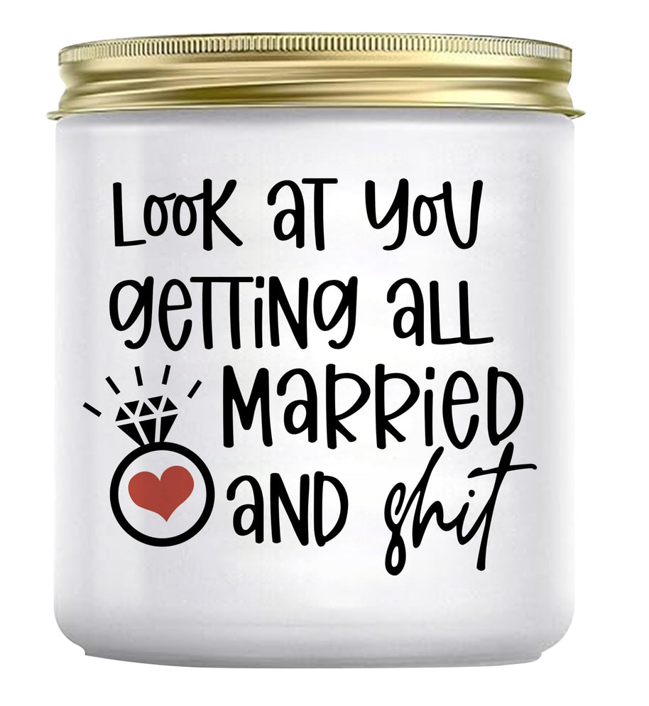 POTENTIA 9Oz Lavender Scented Candle with Gift Ready Premium Box