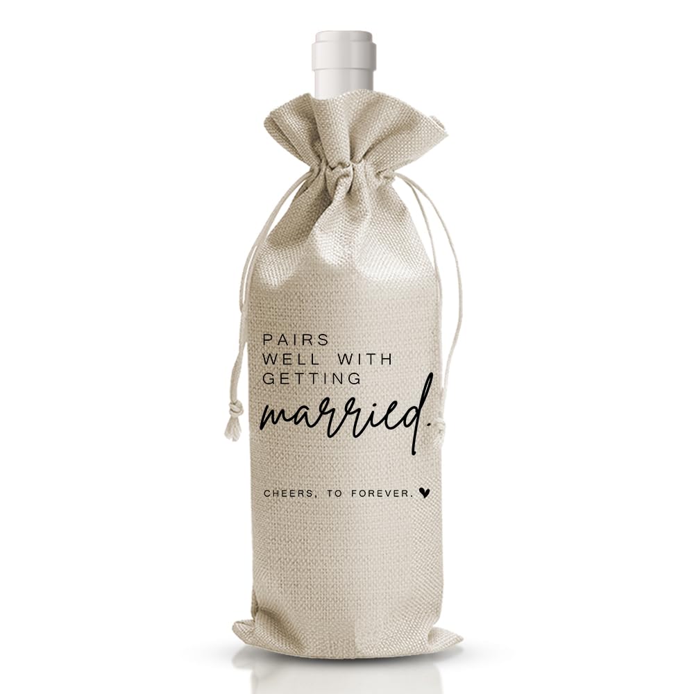 Wedding Wine Gift Bag